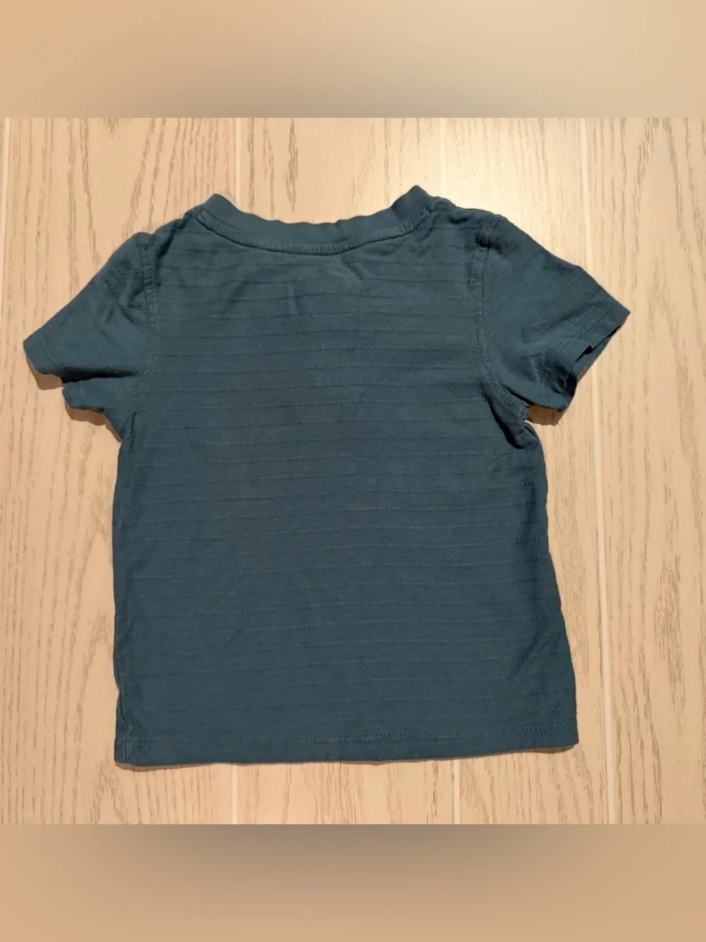 Cat & Jack Baby Boy 18M Outfit 3Pc‎ Set Blue Polo Shirt Shorts EUC